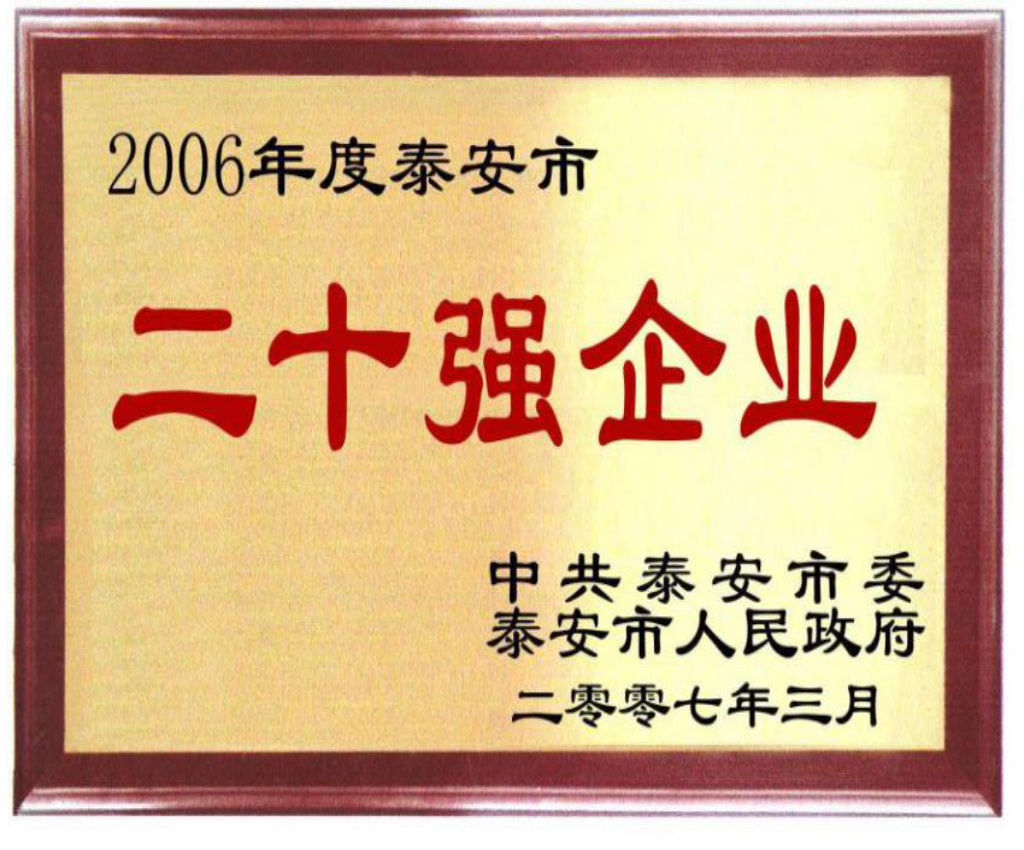 山東億城企業(yè)榮譽(yù)圖